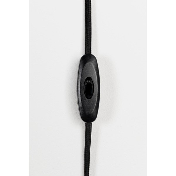 Fekete asztali lámpa Monica - White Label-image-4