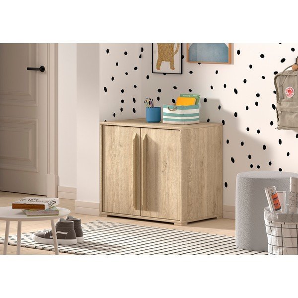 Natúr színű gyerek komód 68x62x43 cm Sam – Vipack-image-1