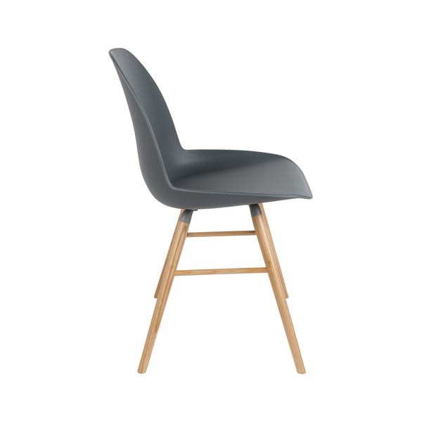 Szürke étkezőszék szett 2 db-os Albert – Zuiver-image-3