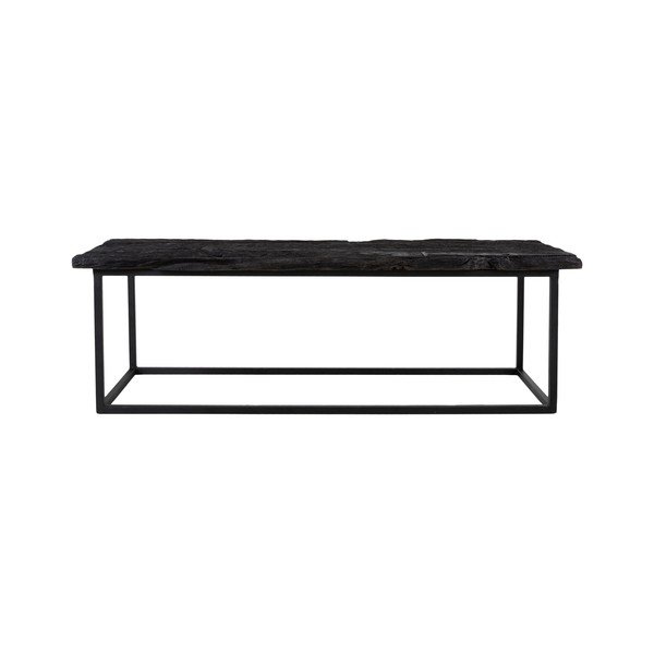 Hayes Groe dohányzóasztal egzotikus fa lappal, hossza 130 cm - Canett