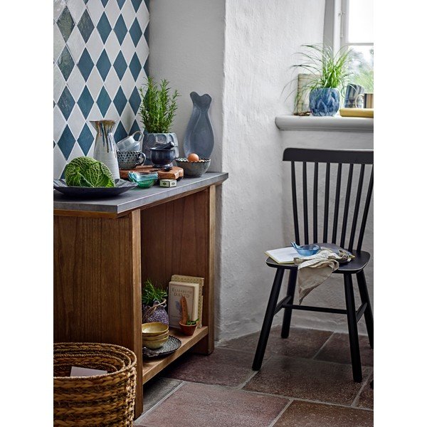 Natúr színű konzolasztal fém asztallappal 40x110 cm Riva – Bloomingville-image-4