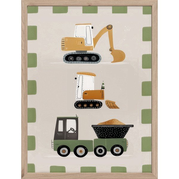 Gyerek kép 30x40 cm Baby The Builder – Styler