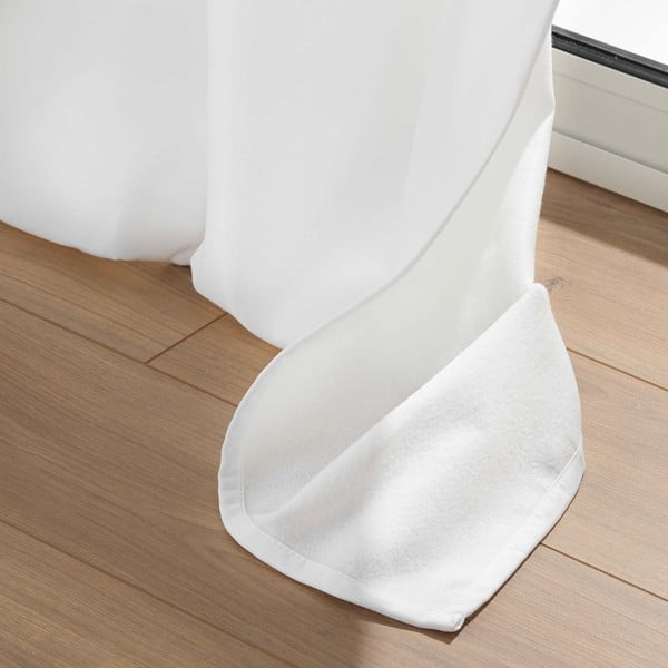 Fehér mikroszálas termo függöny 135x260 cm Micropolar – douceur d'intérieur-image-3