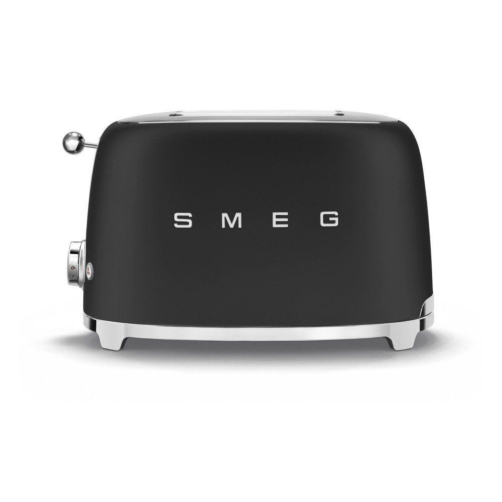 Matt fekete kenyérpirító Retro Style SMEG