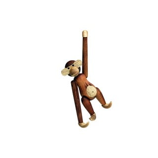 Bojesen Denmark Monkey Teak dekorációs figura tömör fából - Kay