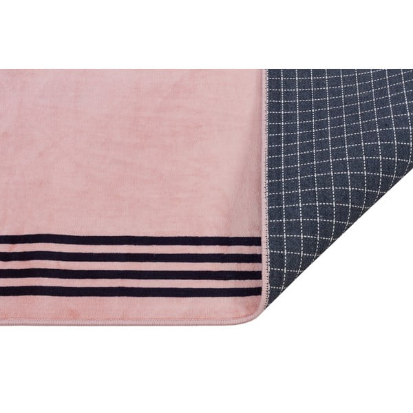 Rózsaszín mosható futószőnyeg 300x100 cm - Vitaus-image-2