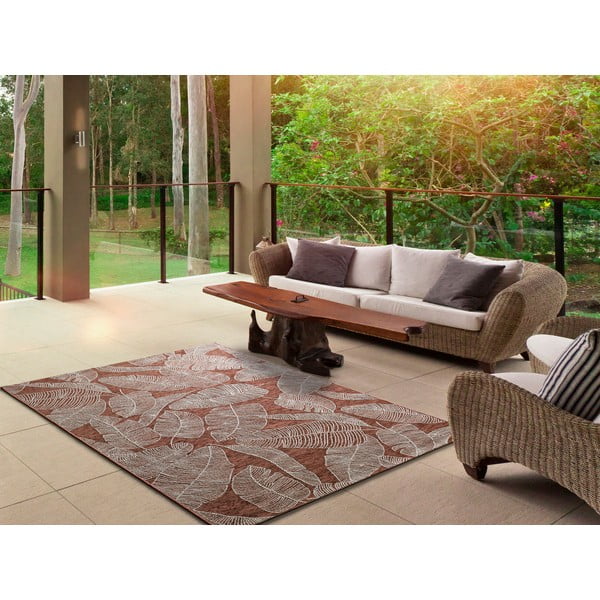 Sigrid narancssárga kültéri szőnyeg, 58 x 110 cm - Universal-image-1