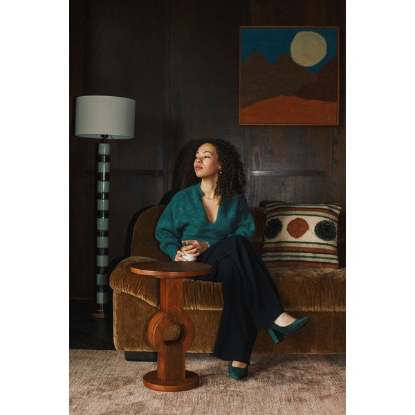 Kerek tárolóasztal ø 36 cm Tondo – Dutchbone-image-3