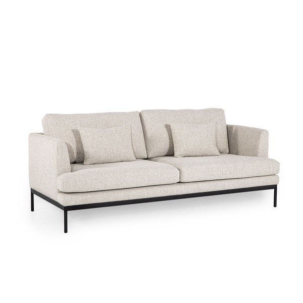 Pearl világosbézs kanapé, szélesség 204 cm - Ndesign-image-1