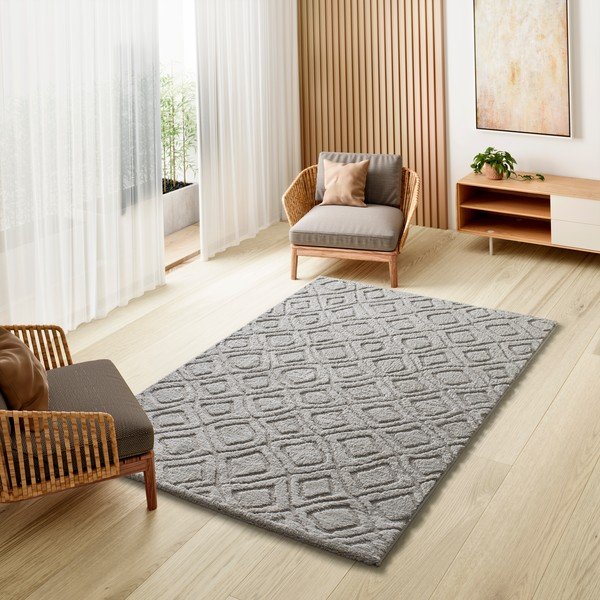 Szürke szőnyeg 152x235 cm Juno – Universal-image-1