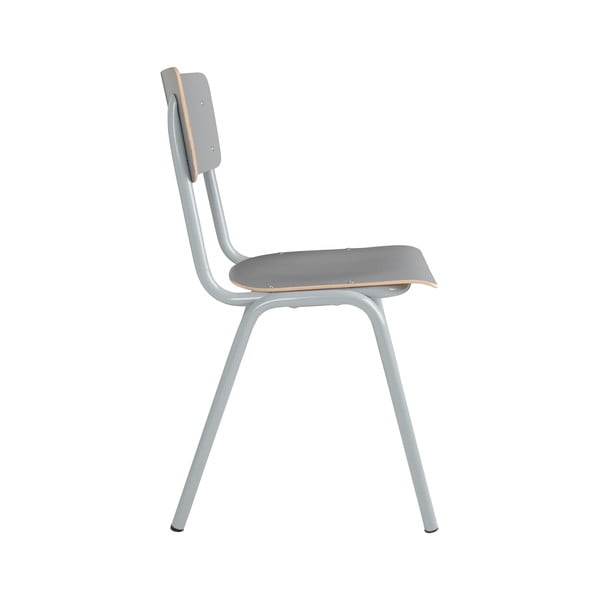 Szürke étkezőszék szett 4 db-os Back to school – Zuiver-image-2