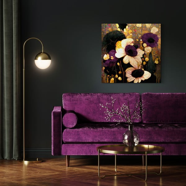 Kép 60x60 cm Golden Meadow – Styler-image-1