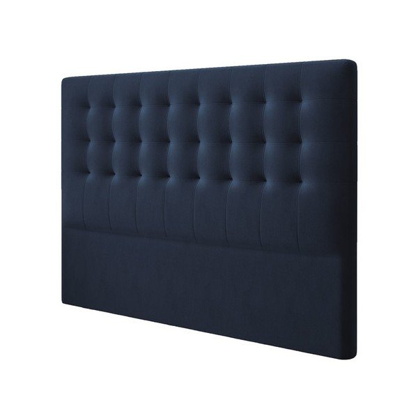 Athena sötétkék ágytámla bársony kárpittal, 160 x 120 cm - Windsor & Co Sofas-image-2