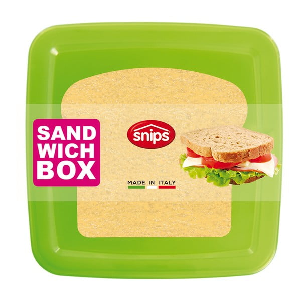 Sandwich zöld uzsonnásdoboz, 500 ml - Snips-image-3