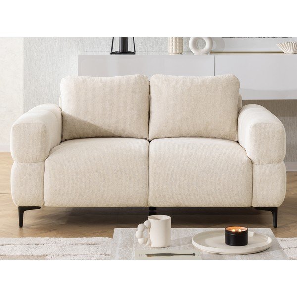 Krémszínű kanapé 154 cm Helio – Ropez-image-1