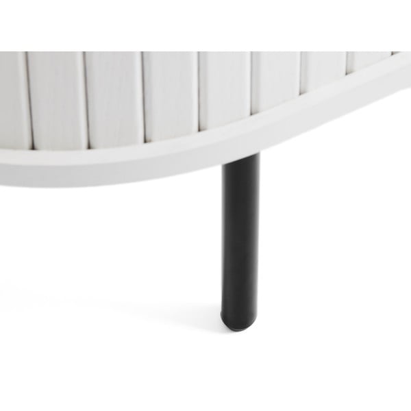 Fehér TV-állvány 120x56x40 cm Nola – Unique Furniture-image-4