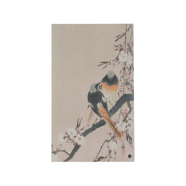 Pinktails poszter kézzel készített papírból, 35 x 25 cm - BePureHome