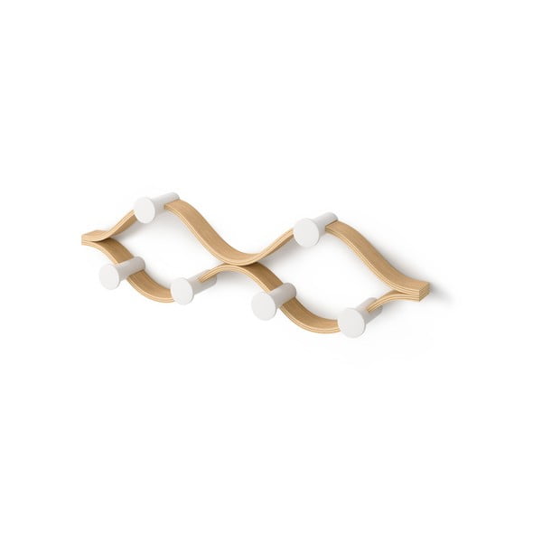 Natúr színű kaucsukfa fali fogas Montage – Umbra-image-2