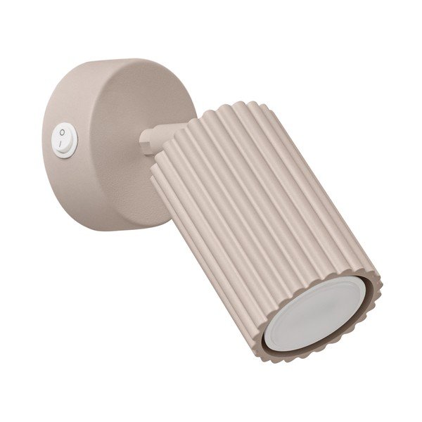 Szürkésbarna fém spotlámpa 8x16 cm Gleam – Sollux