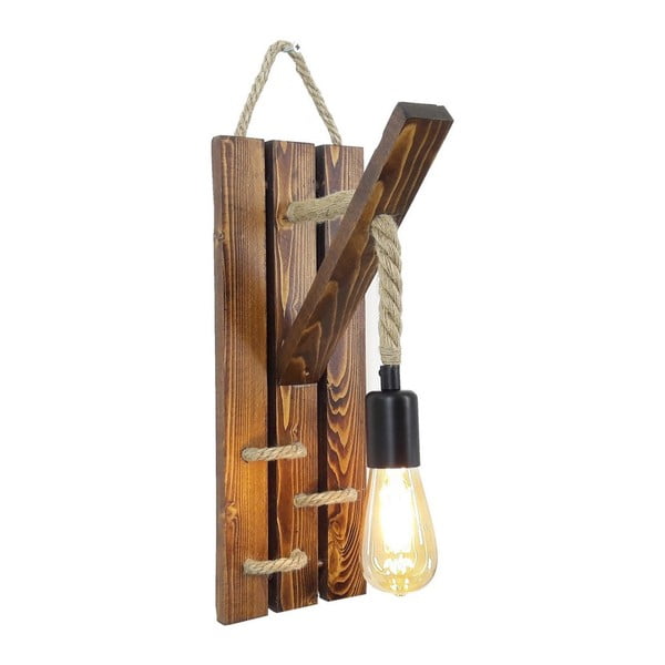 Niki falilámpa borovi fenyőből-image-2