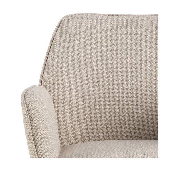 Bézs állítható magasságú karfás bárszék (ülésmagasság 85 cm) Glenda – Actona-image-4