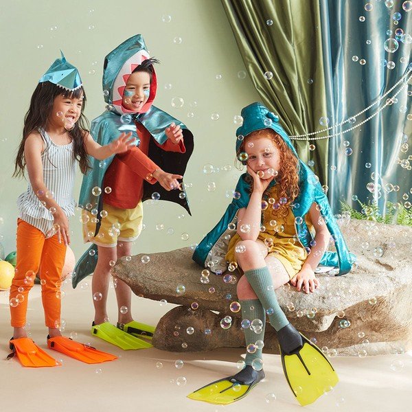 Papír sapka készlet 8 db-os Shark – Meri Meri-image-1