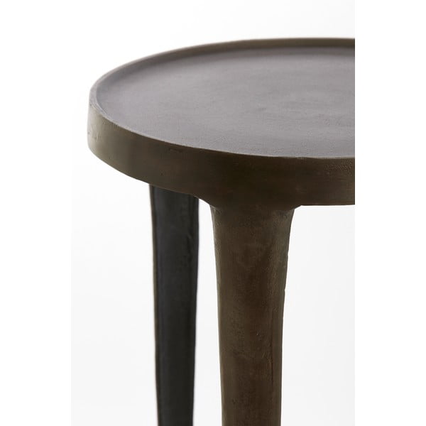 Fém kerek tárolóasztal szett 2 db-os 35x35 cm Tobias – Light & Living-image-1