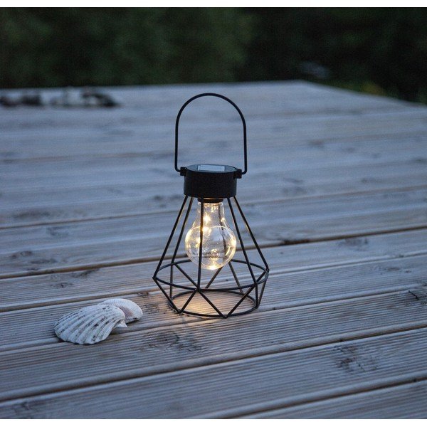 Eddy fekete LED lámpás, magasság 15,5 cm - Star Trading-image-1