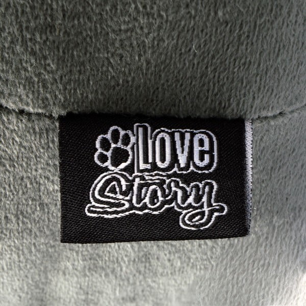 Sötétzöld bújó macskáknak 38x35 cm – Love Story-image-2