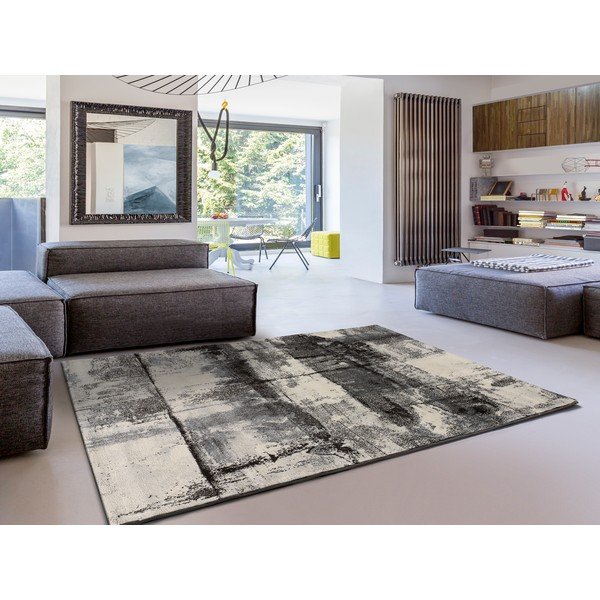 Szürke szőnyeg 133x190 cm Edel – Universal-image-1