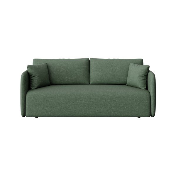 Zöld kinyitható kanapé 220 cm Chaum – Rodier