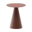 Kerek tárolóasztal üveg asztallappal ø 35 cm Wilshire – Kave Home