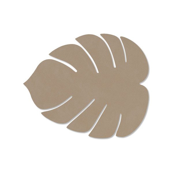 Öko bőr tányéralátét 22x26 cm Monstera Leaf Nupo – LIND DNA