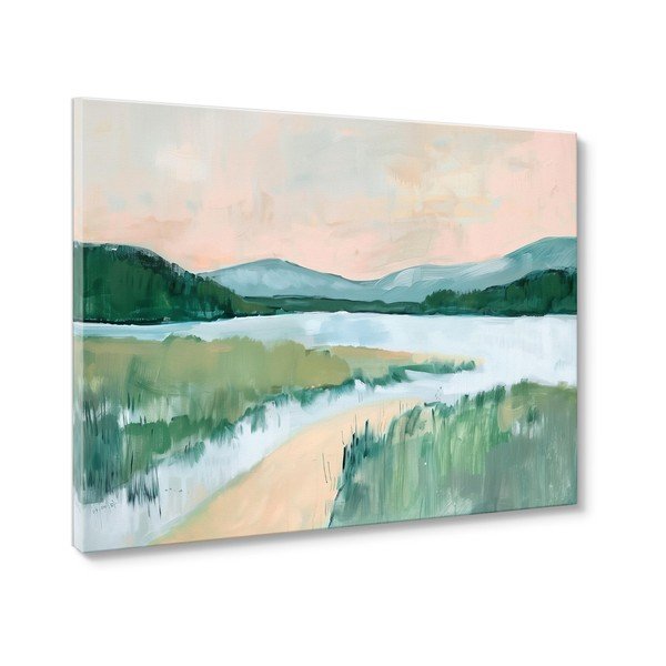 Kép 70x100 cm Gouache Lake – Styler-image-3