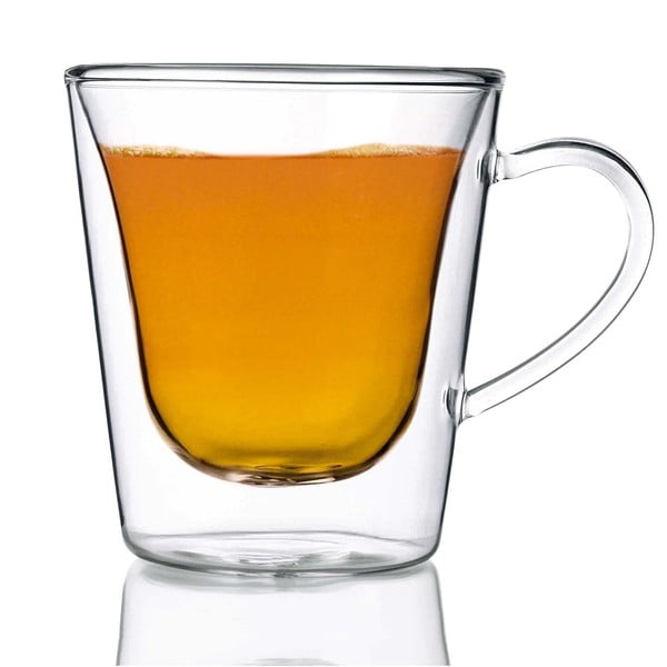 Coffee&Tea 2 db duplafalú üvegpohár, 295 ml - Bredemeijer-image-1