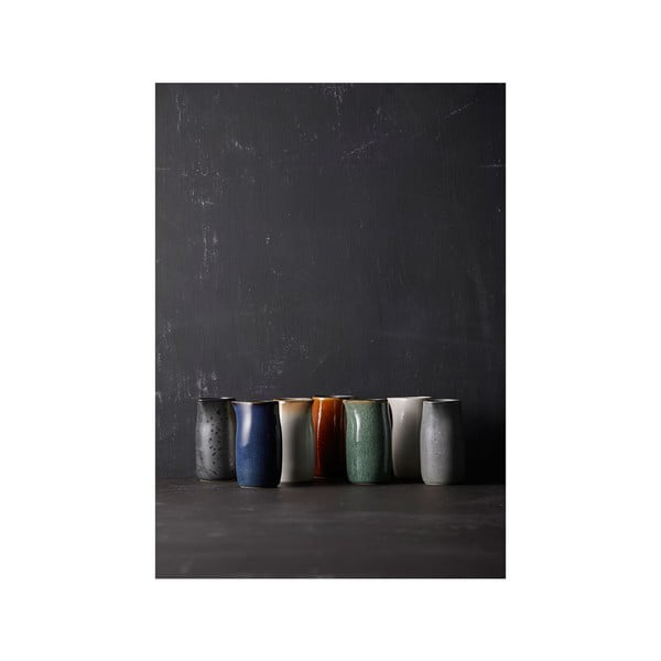 Zöld kerámia tejkiöntő 200 ml Gastro Green/Black – Bitz-image-2