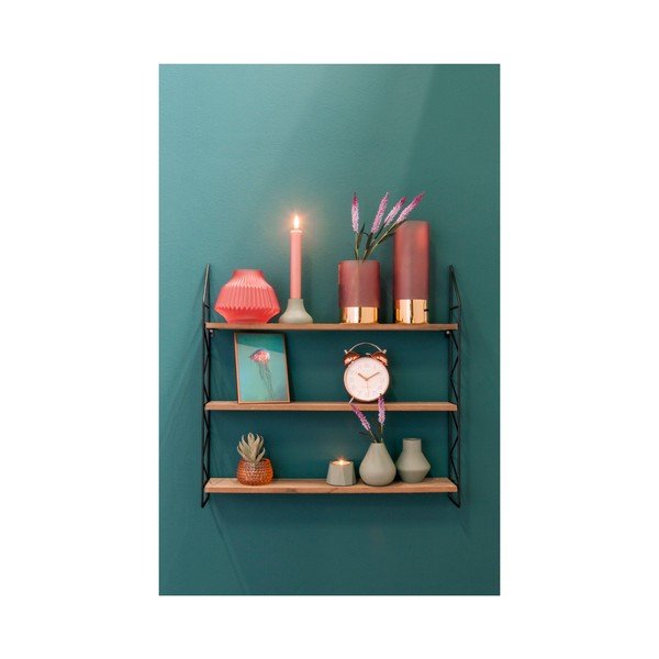Rózsaszín üvegváza, ø 16 cm - PT LIVING-image-2
