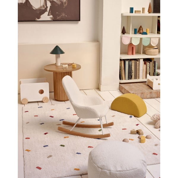 Krémszínű szőnyeg 150x200 cm Epifania – Kave Home-image-2