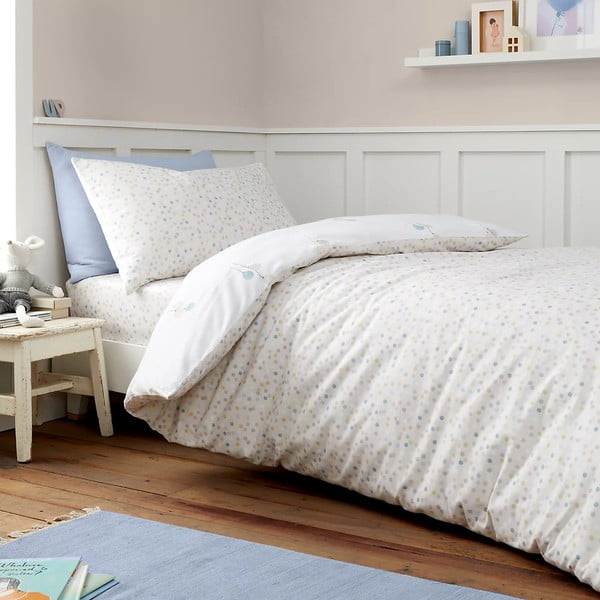 Flanel gyerek ágyneműhuzat babaágyhoz 120x150 cm Balloons Spot – Bianca-image-2