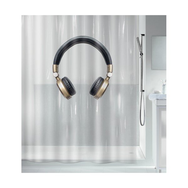 Zuhanyfüggöny 180x200 cm Headphone – Spirella