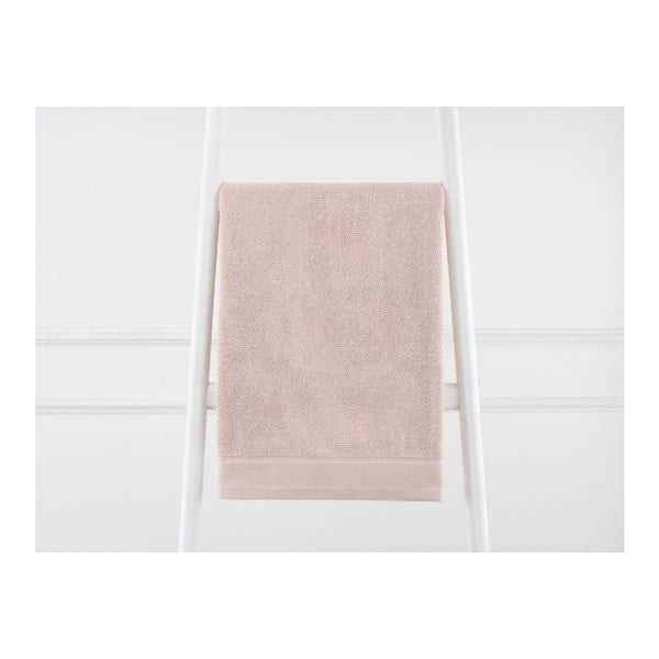 Powder halvány rózsaszín pamut törölköző, 50 x 80 cm - Madame Coco