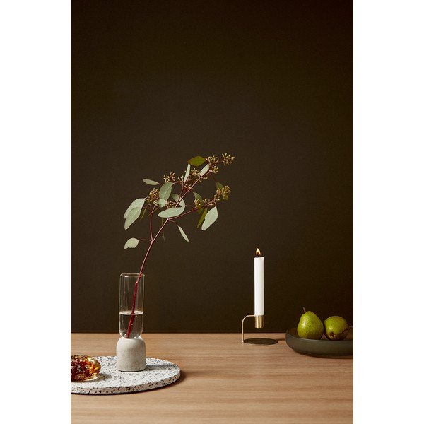 Szürke üveg tál szett 2 db-os ø 30 cm Bow – Hübsch-image-2