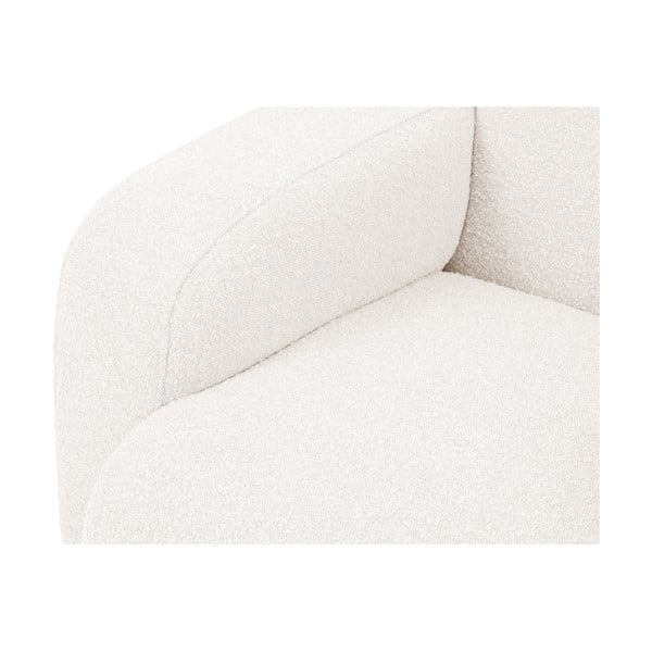 Fehér buklé sarokkanapé (jobb oldali) Molino – Micadoni Home-image-1