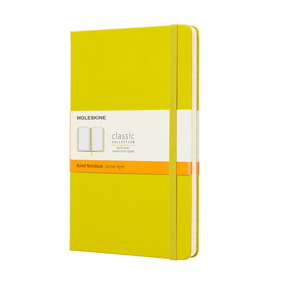 Sárga kemény fedeles jegyzetfüzet, 192 oldalas - Moleskine