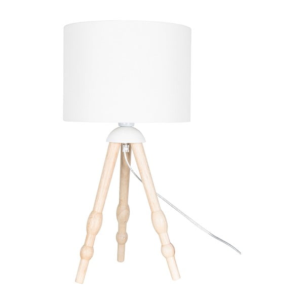 Anastasia fehér asztali lámpa, ø 25 cm - Globen Lighting