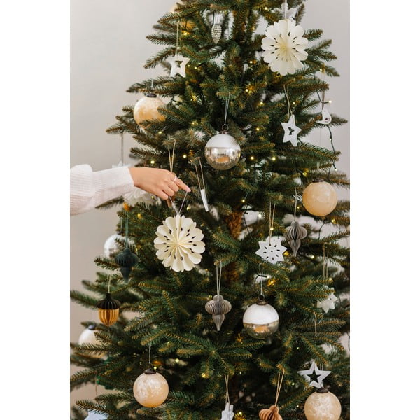 Papír karácsonyfadísz készlet 4 db-os Milay – Bloomingville-image-1