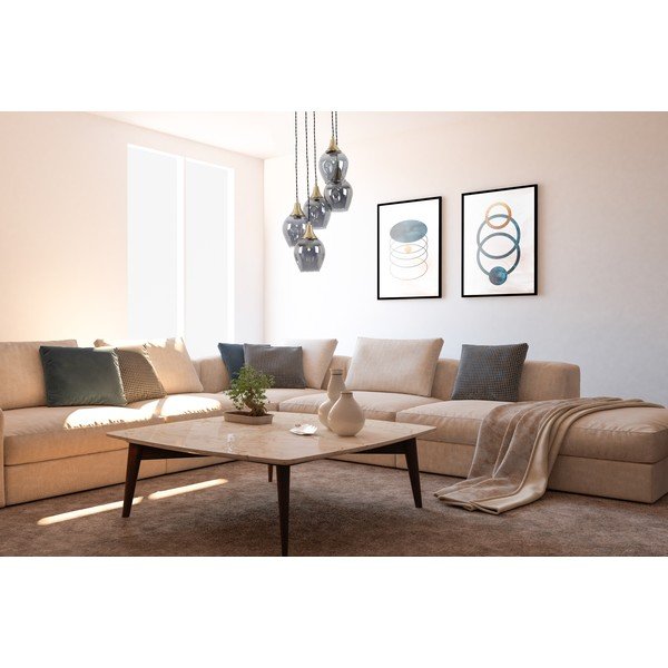 Függőlámpa üveg búrával ø 15 cm Marlo – Squid Lighting-image-1