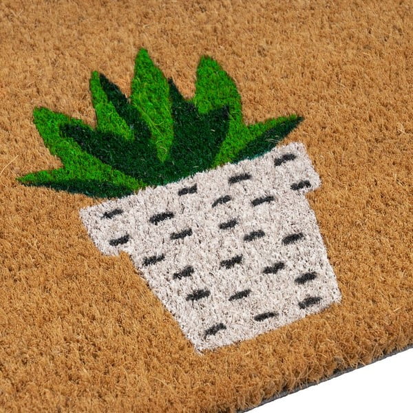 Kókuszrost lábtörlő 25x75 cm Cactus – Casa Selección-image-1