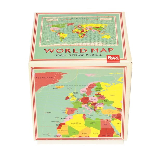 World Map gyerek puzzle - Rex London-image-2