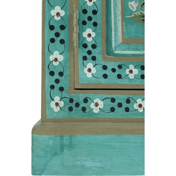 Zöld mangófa szekrény 87x152x38 cm Prem – Støraa-image-4